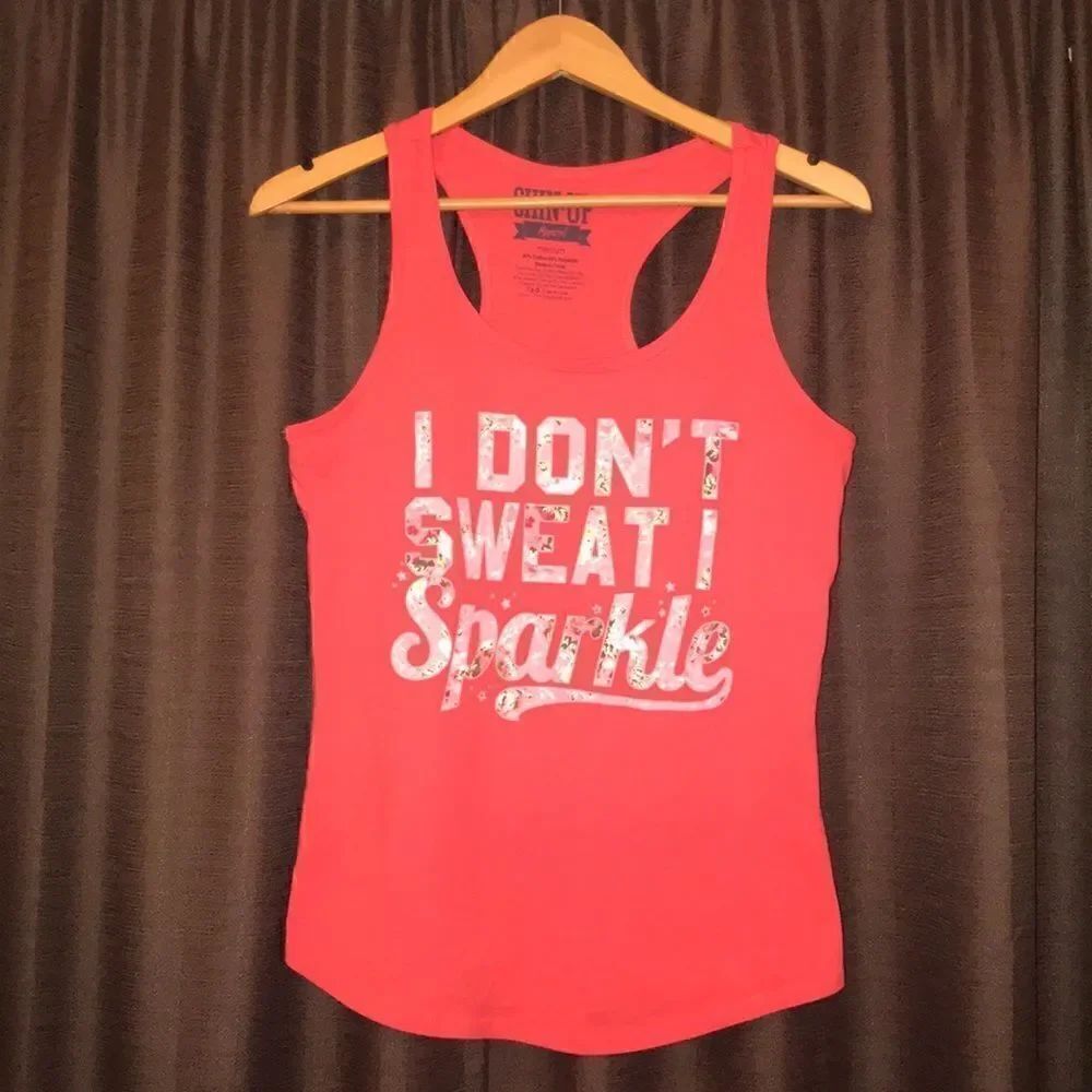 Chin Up Apparel Pink Workout Tank
